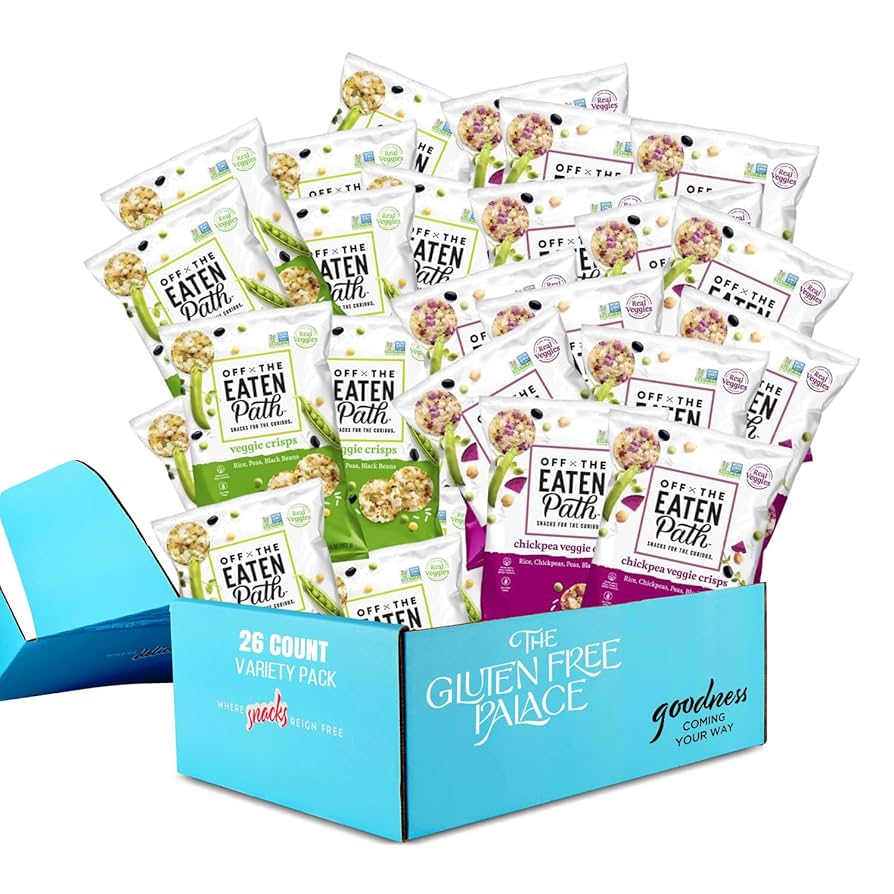 Amazon.com: Off The Eaten Path Veggie Crisps Variety Pack